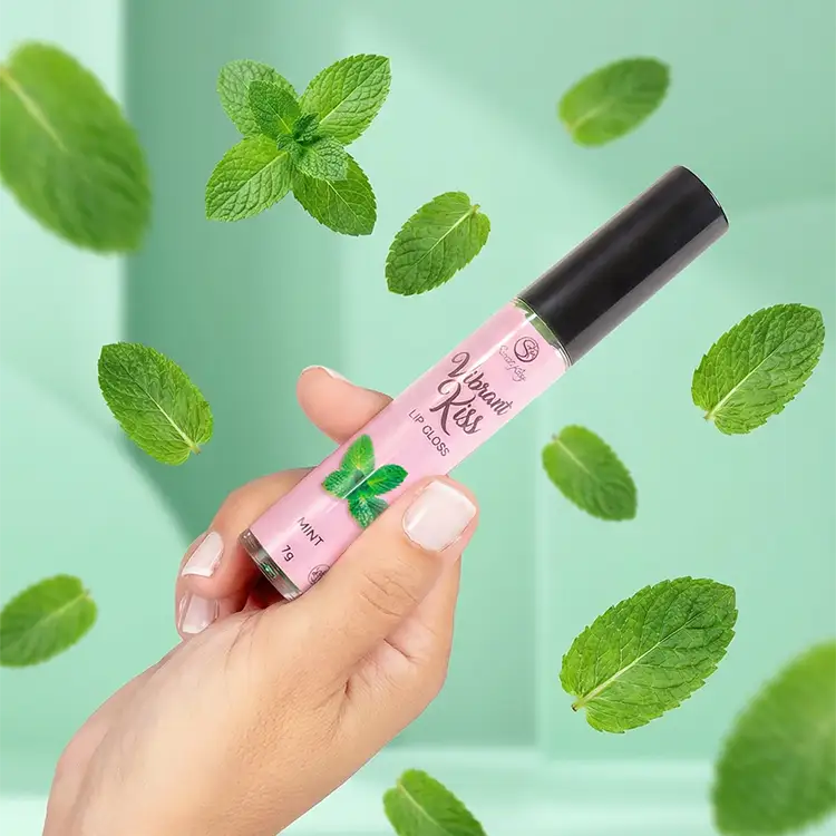 Secretplay - Lip gloss Vibrant Kiss για δονούμενα φιλιά - Μέντα - Image 2